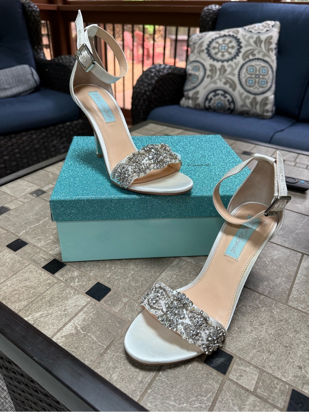 Glamorous Betsey Johnson Heels - Ivory/65051283